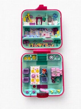 Polly Pocket Compact Case - Bright Red